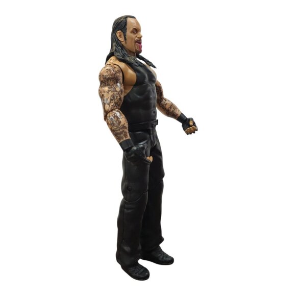 WWE The Undertaker Action Figure Wrestling 7.5" Wrestler Tongue Out 2011 Mattel - Picture 3 of 11
